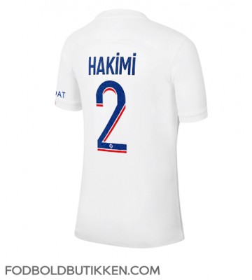 Paris Saint-Germain Achraf Hakimi #2 Tredjetrøje 2022-23 Kortærmet